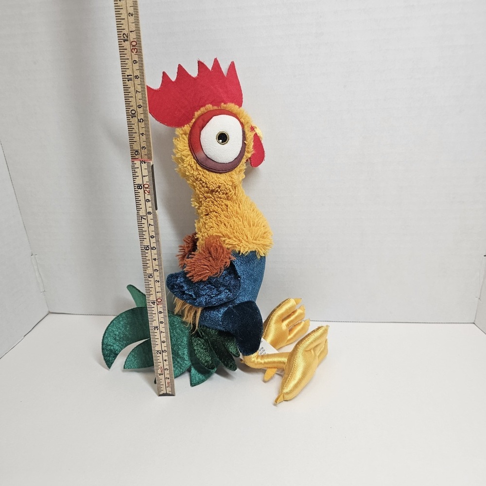 Disney Store Moana Hei Hei Chicken Rooster Plush Toy Stuffed Animal 12" - Picture 16 of 16